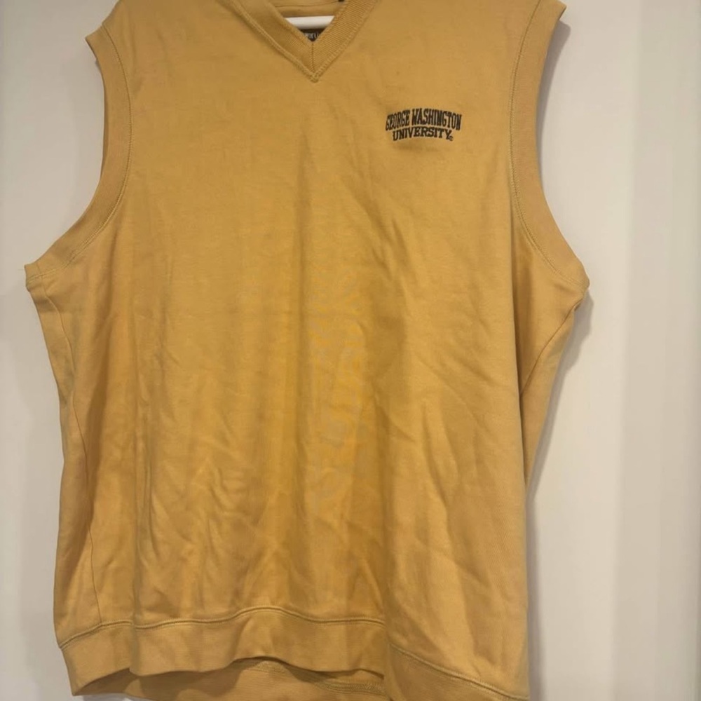 Vintage Men’s GWU Vest SZ Men’s XL
